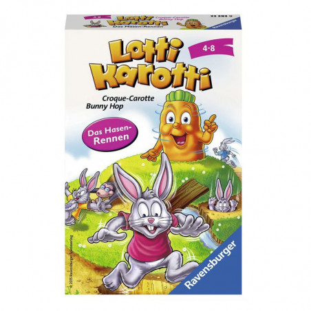 RAVENSBURGER hra na cesty "Lotti Karotti Wettrennen" / Závod králikov - od 4 rokov