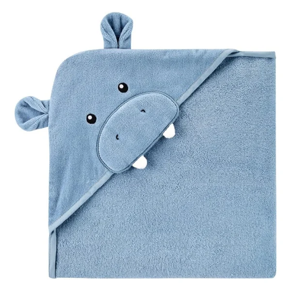 CARTER'S osuška s kapucňou "Hippo" - 76,2 x 76,2 cm