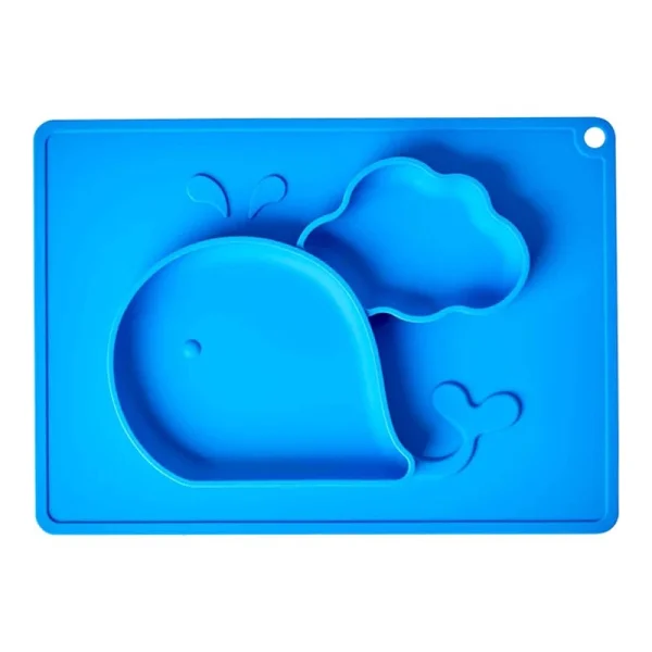 RICE silikónové prestieranie "Whale"