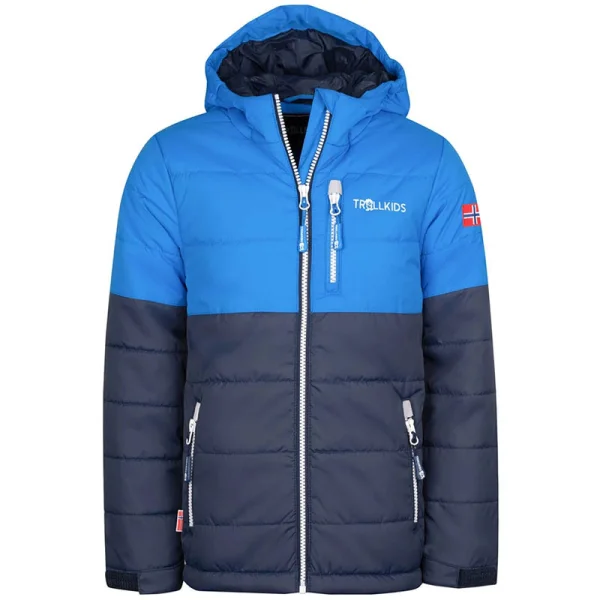 TROLLKIDS Ski/Snowboardová bunda "Hemsedal" tmavomodrá/modrá