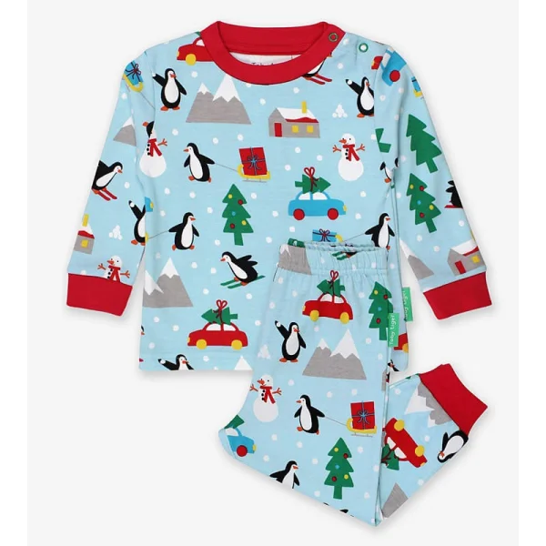 TOBY TIGER vianočné pyžamo "Penguins Christmas"