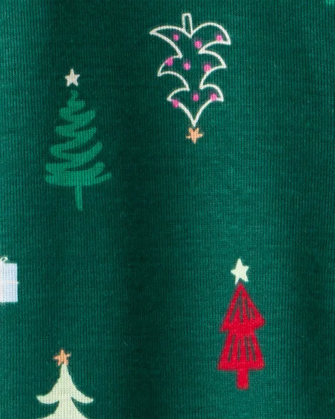 CARTER'S 2-dielne vianočné pyžamo "Green Trees" - 92