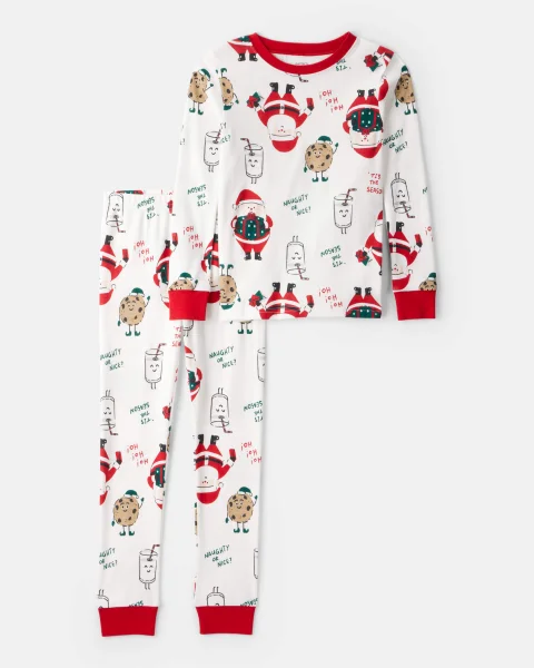 CARTER'S 2-dielne vianočné pyžamo "Christmas Santa Print"
